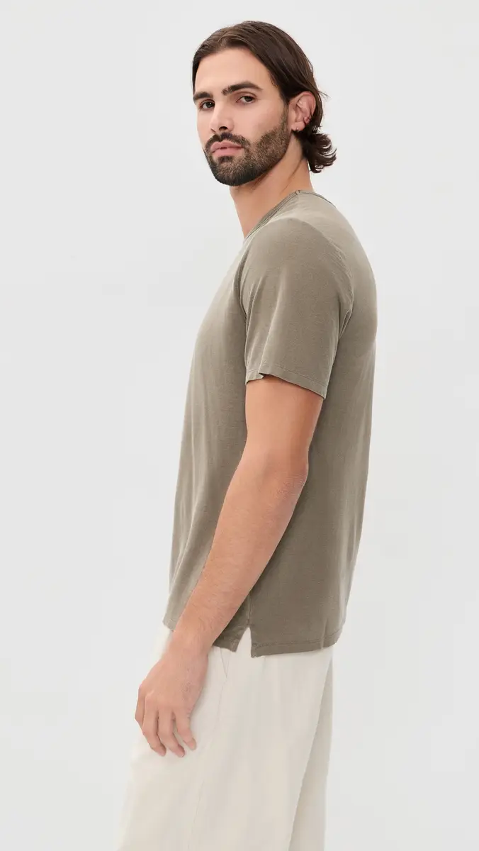 Alex Crane Crepe Tee | Thumbnail 4 Alex Crane Crepe Tee | Thumbnail 4