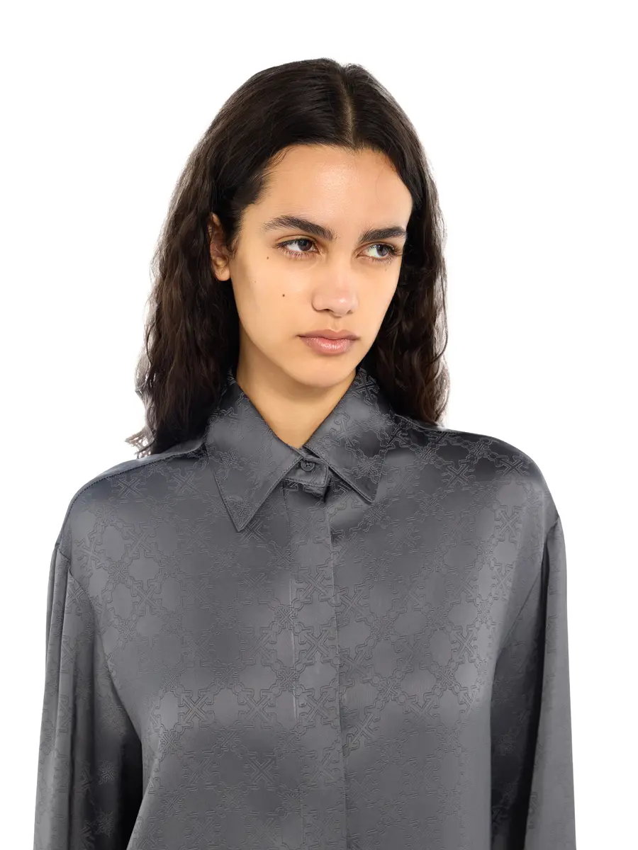 Off-White Monogram Jacquard Shirt | Thumbnail 5 Off-White Monogram Jacquard Shirt | Thumbnail 5