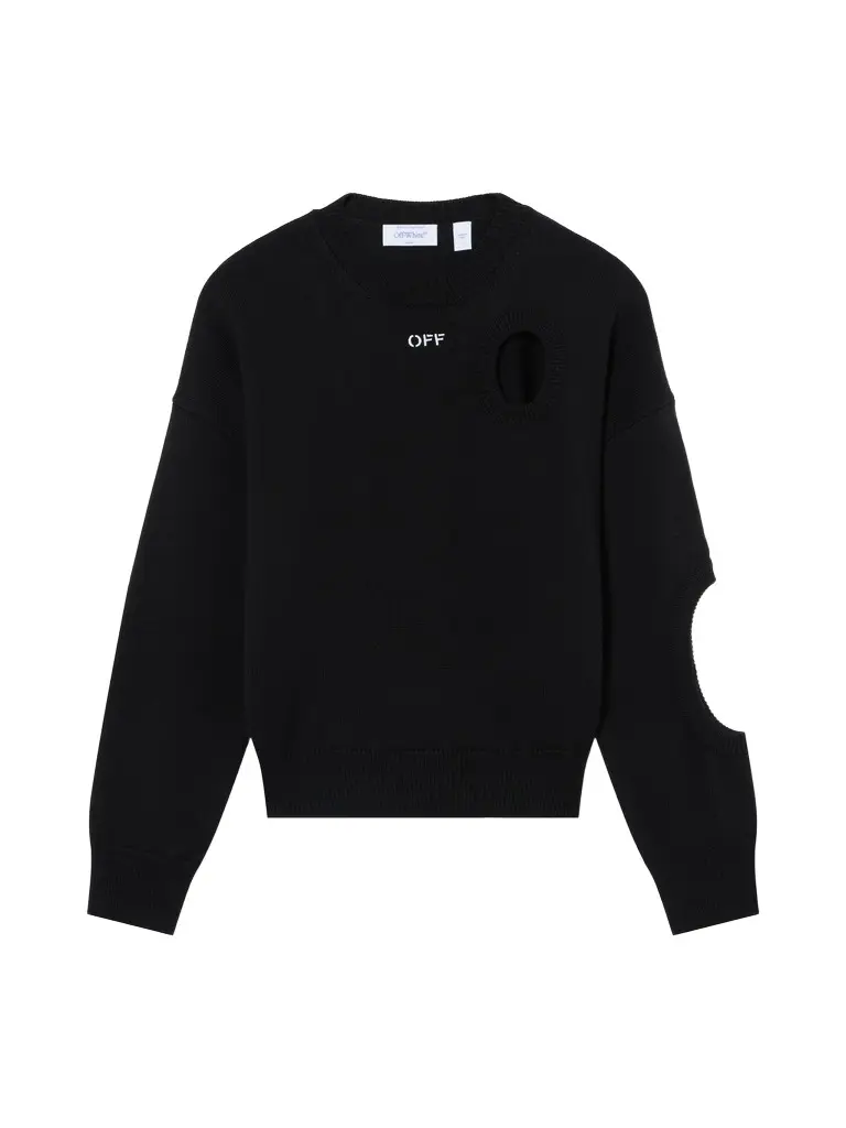 Meteor Cropped Knit Sweater Meteor Cropped Knit Sweater