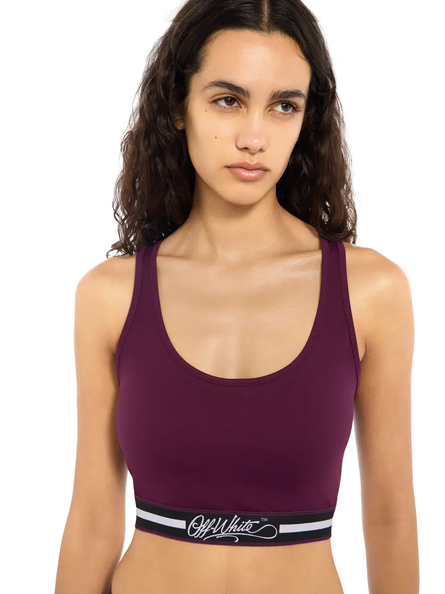 Off-White College Band Crop Top | Thumbnail 5