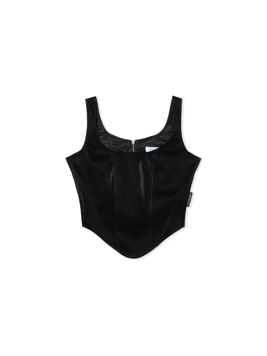 Velvet-Coated Corset Top Velvet-Coated Corset Top