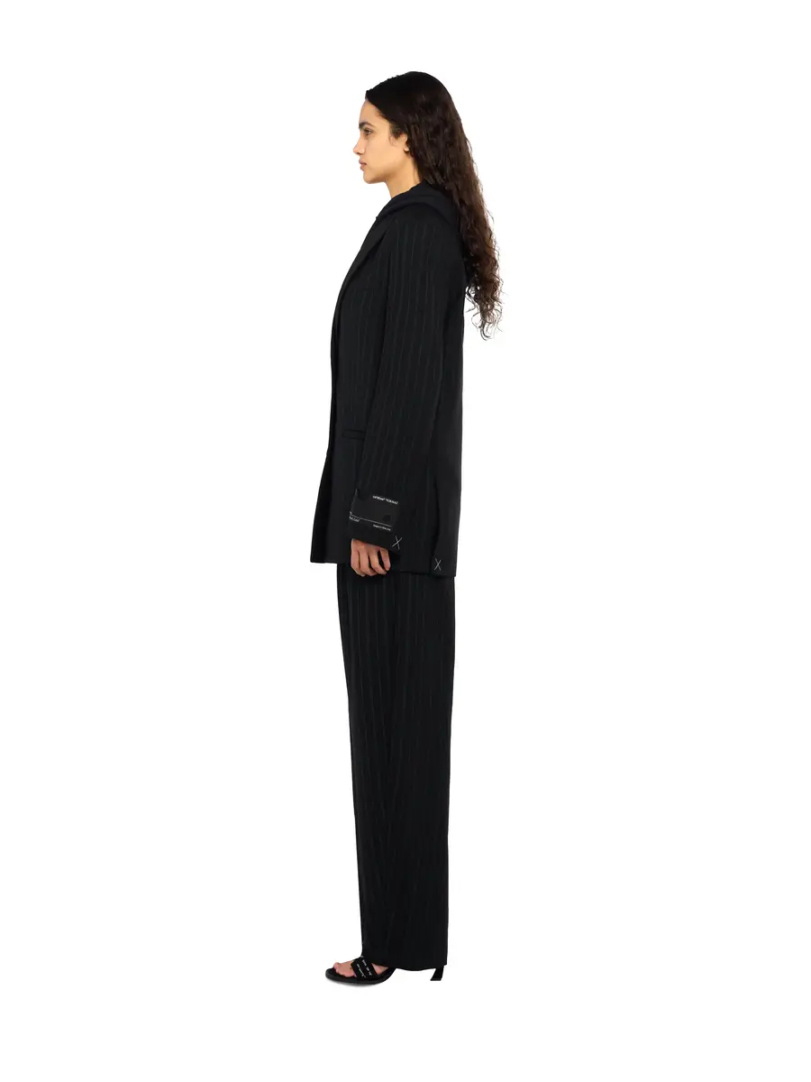 Off-White Pinstripe Balloon Pants | Thumbnail 3 Off-White Pinstripe Balloon Pants | Thumbnail 3