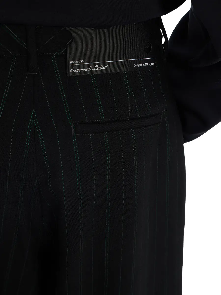 Off-White Pinstripe Balloon Pants | Thumbnail 5 Off-White Pinstripe Balloon Pants | Thumbnail 5