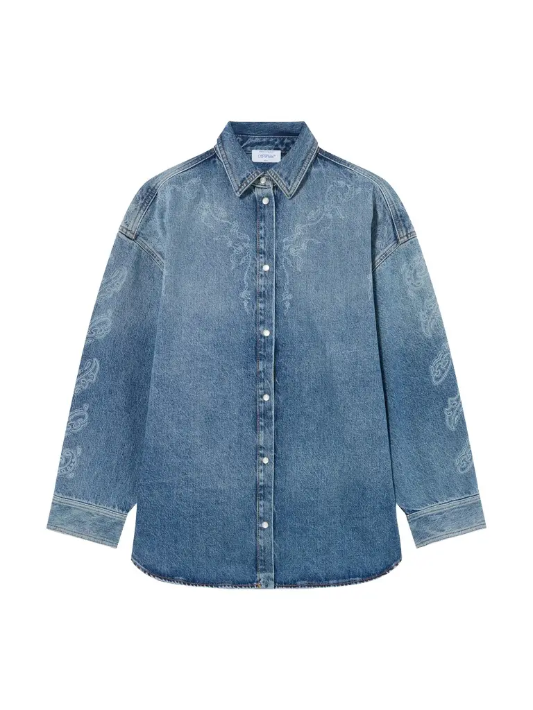 Paisley Denim Lover Shirt Jacket Paisley Denim Lover Shirt Jacket