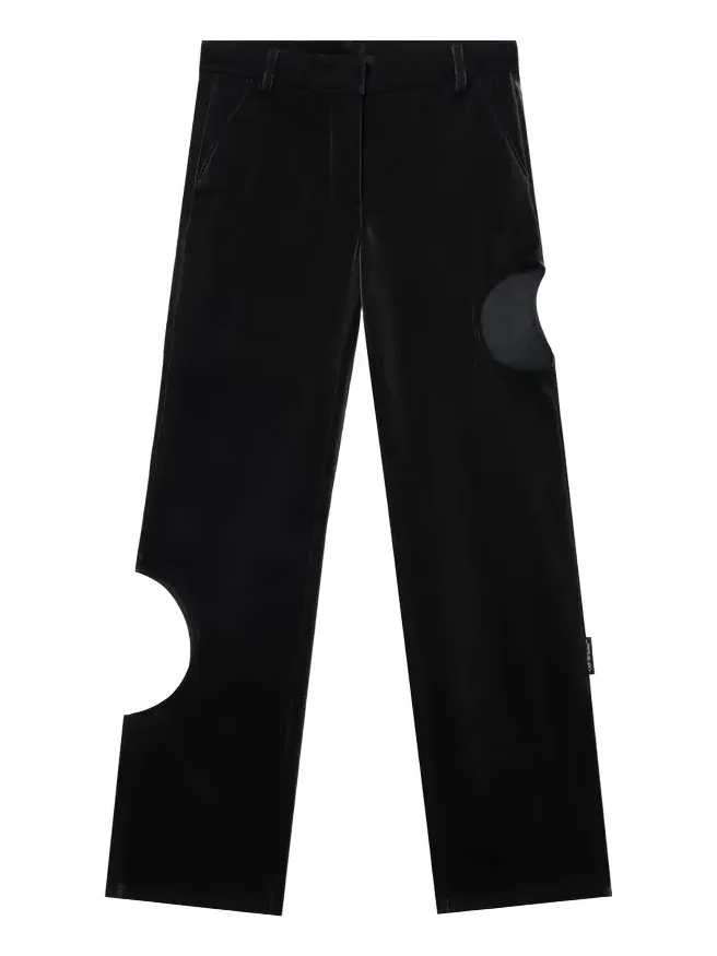 Off-White Velvet-Coated Meteor Pants