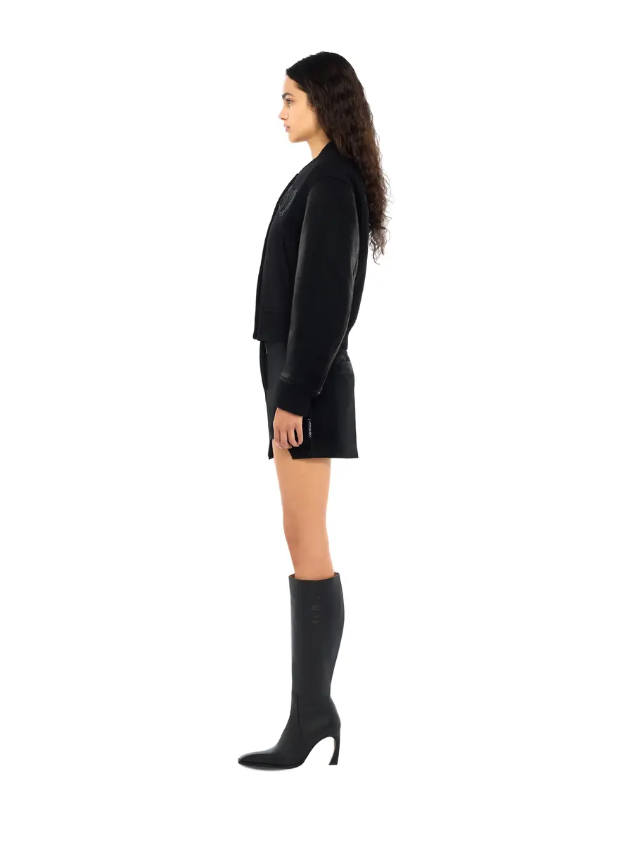 Off-White Velvet-Coated Meteor Mini Skirt | Thumbnail 3
