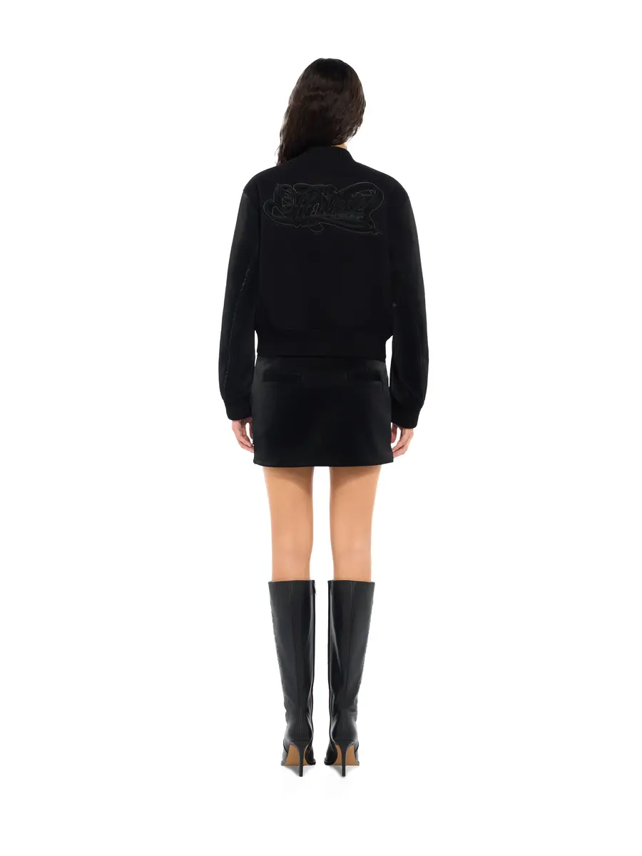 Off-White Velvet-Coated Meteor Mini Skirt | Thumbnail 4
