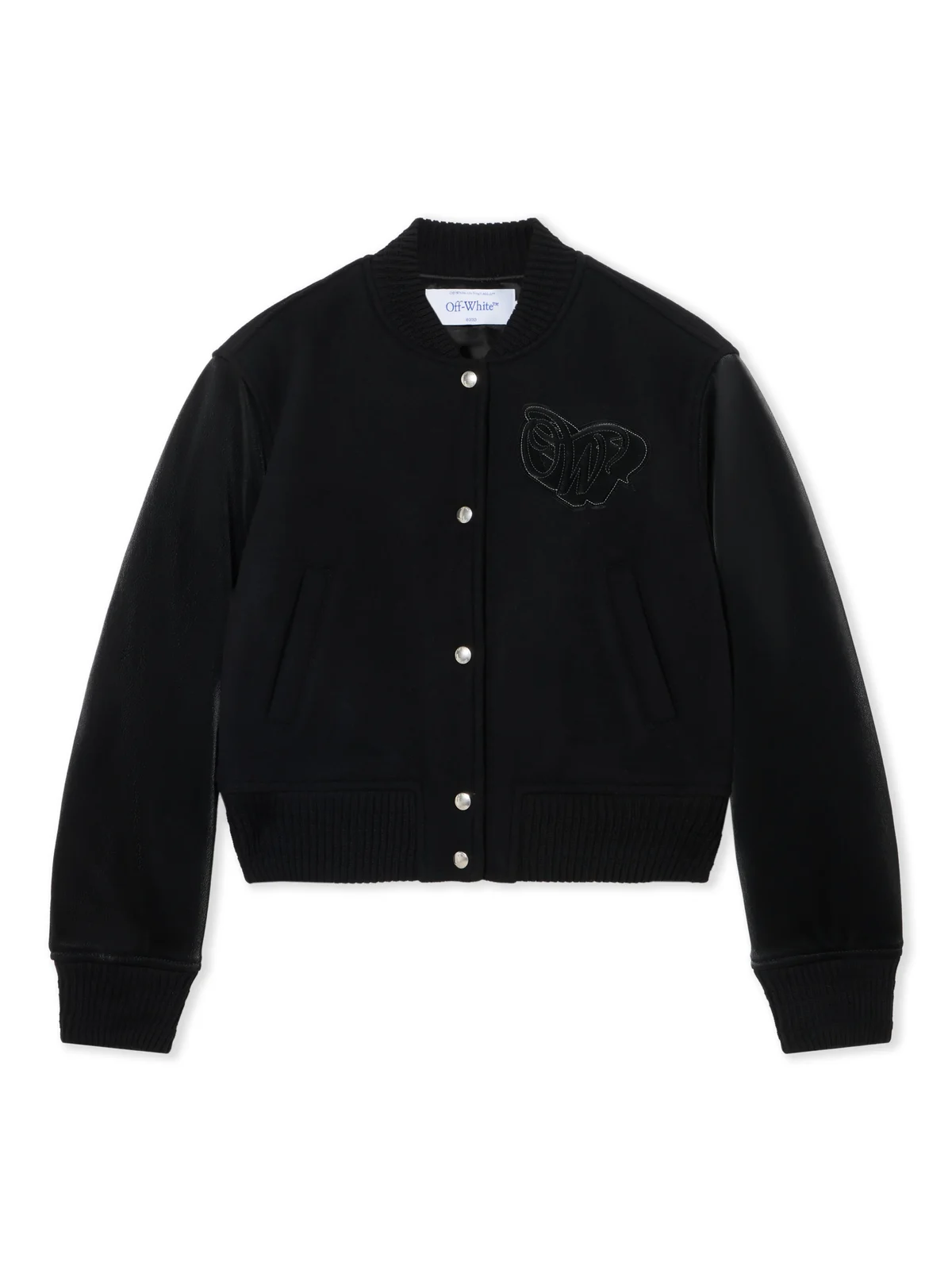 Velvet-Coated Varsity Jacket Velvet-Coated Varsity Jacket