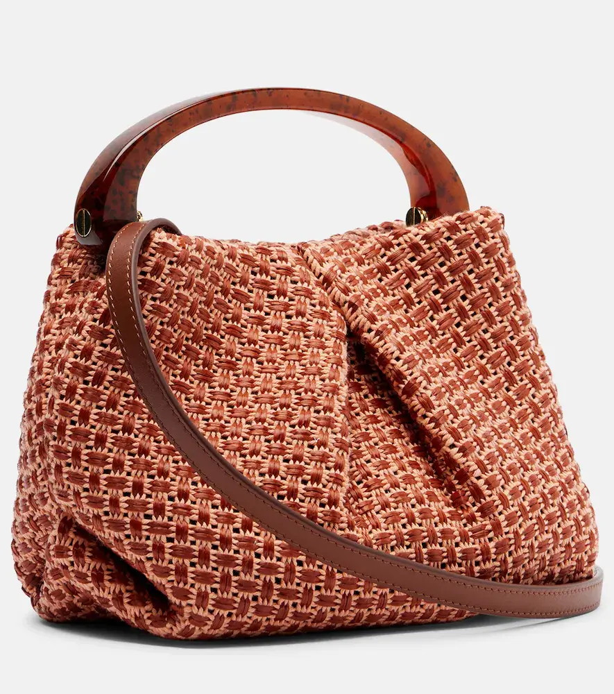 Dries Van Noten Woven raffia-effect top-handle bag | Thumbnail 3 Dries Van Noten Woven raffia-effect top-handle bag | Thumbnail 3