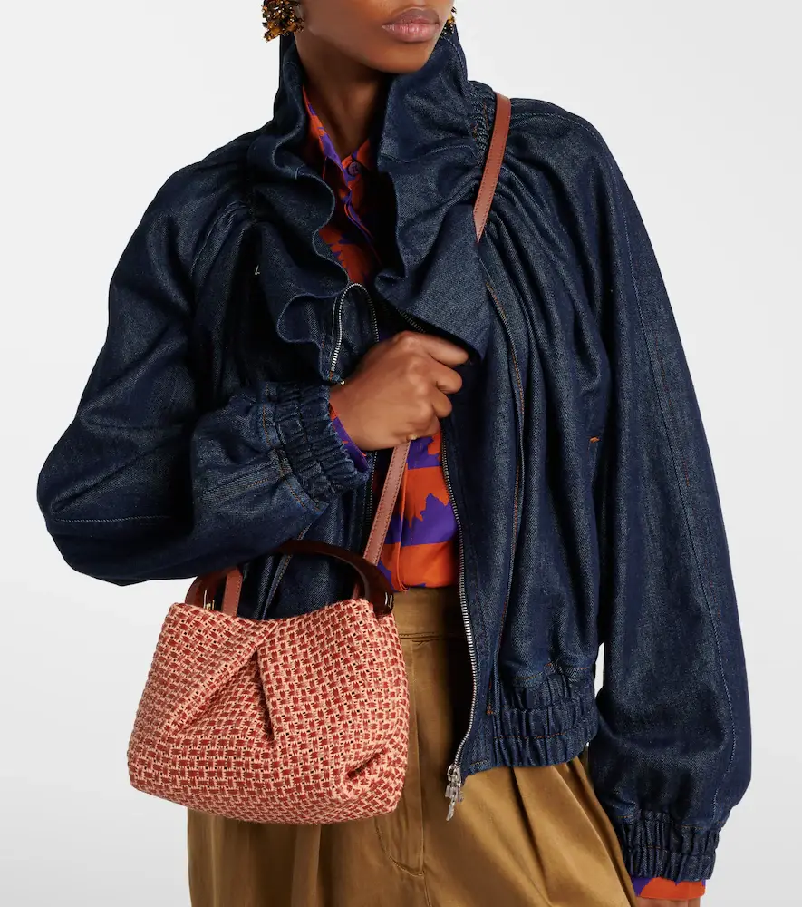 Dries Van Noten Woven raffia-effect top-handle bag | Thumbnail 5 Dries Van Noten Woven raffia-effect top-handle bag | Thumbnail 5