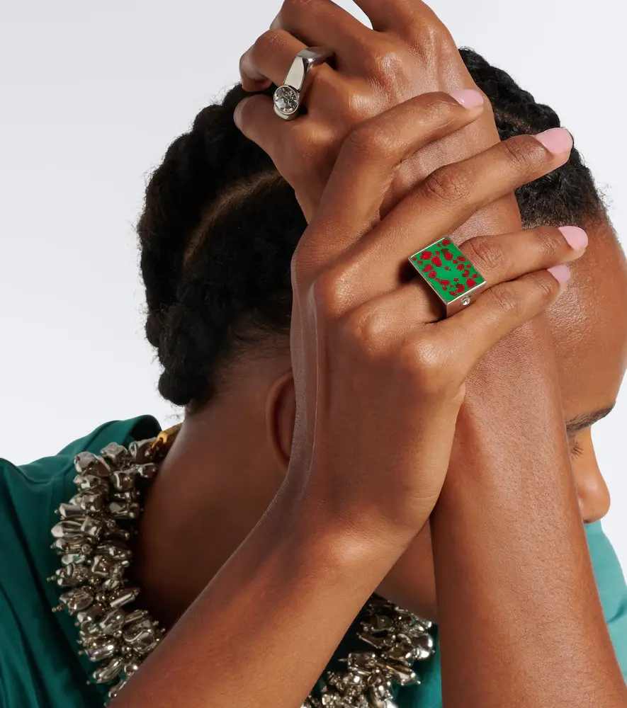 Dries Van Noten Enamel signet ring | Thumbnail 5 Dries Van Noten Enamel signet ring | Thumbnail 5