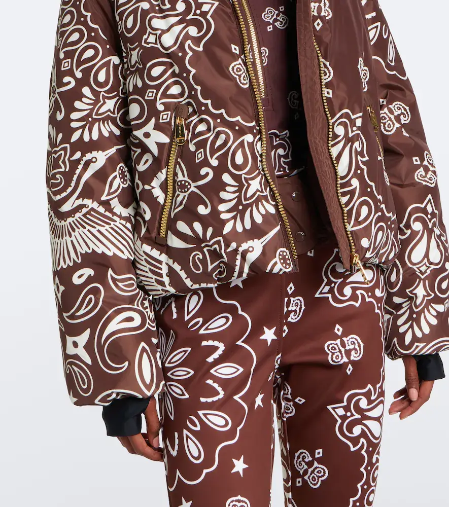 Goldbergh Kyoko hooded printed ski jacket | Thumbnail 2