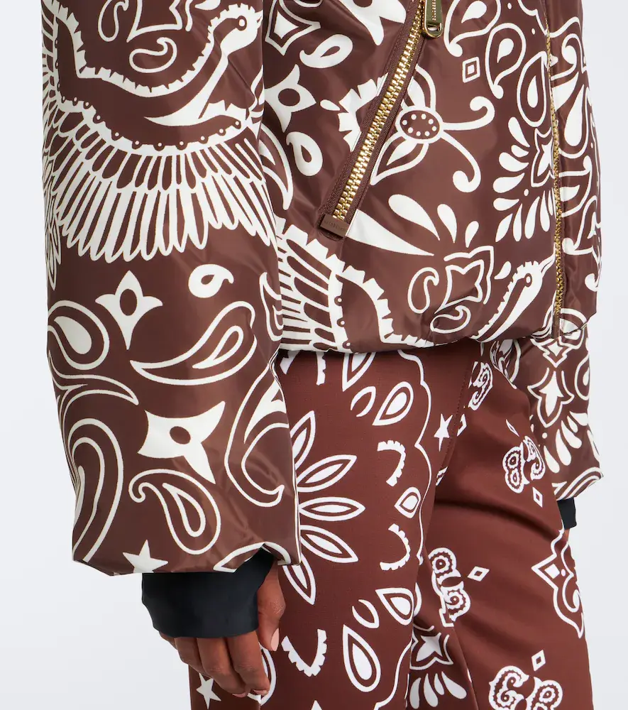 Goldbergh Kyoko hooded printed ski jacket | Thumbnail 3