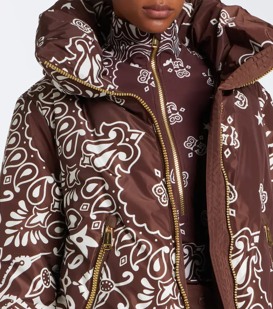 Goldbergh Kyoko hooded printed ski jacket | Thumbnail 4