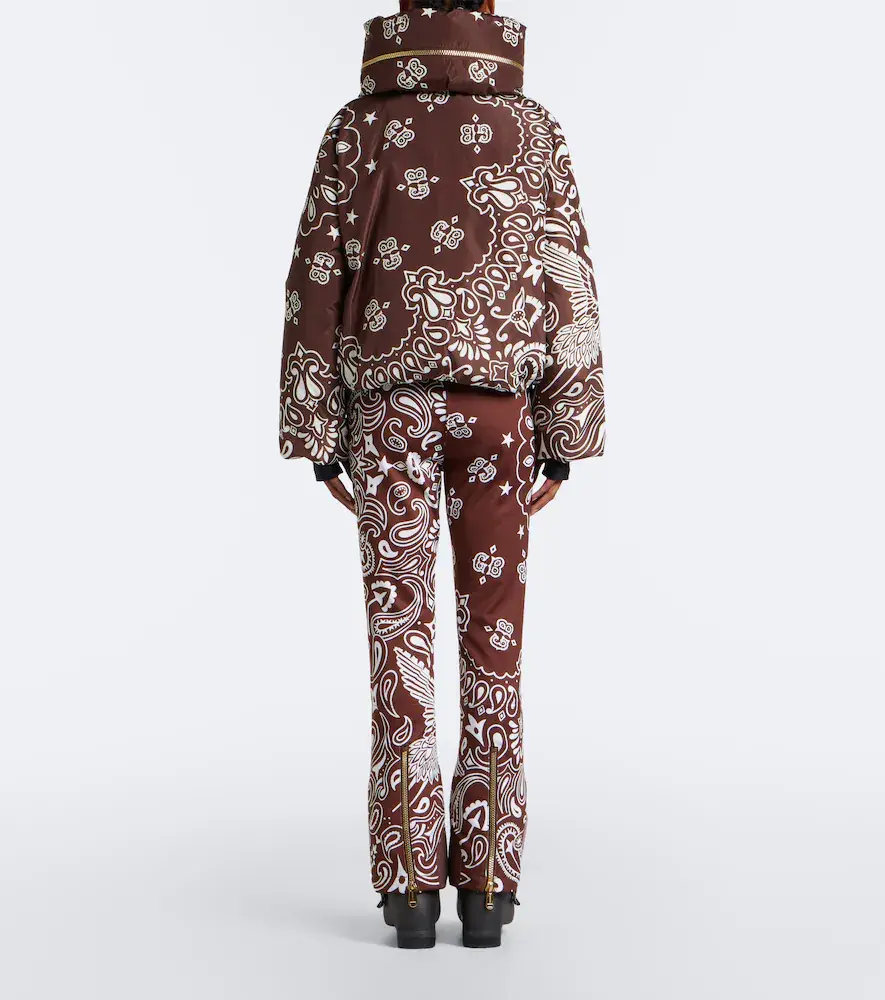 Goldbergh Kyoko hooded printed ski jacket | Thumbnail 8