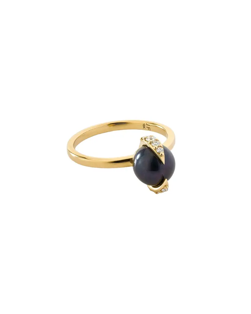 Jennifer Fisher Freshwater Pearl Ring Black / Jennifer Fisher Freshwater Pearl Ring Black /