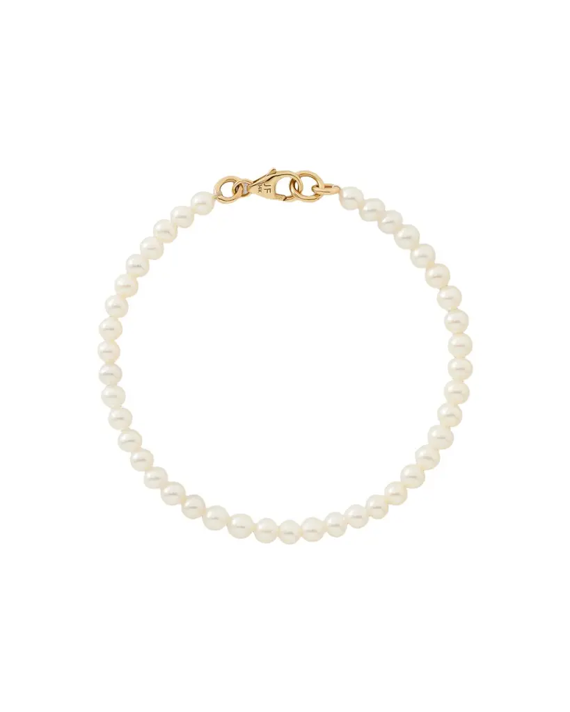 Jennifer Fisher Mini Freshwater Pearl Bracelet White /