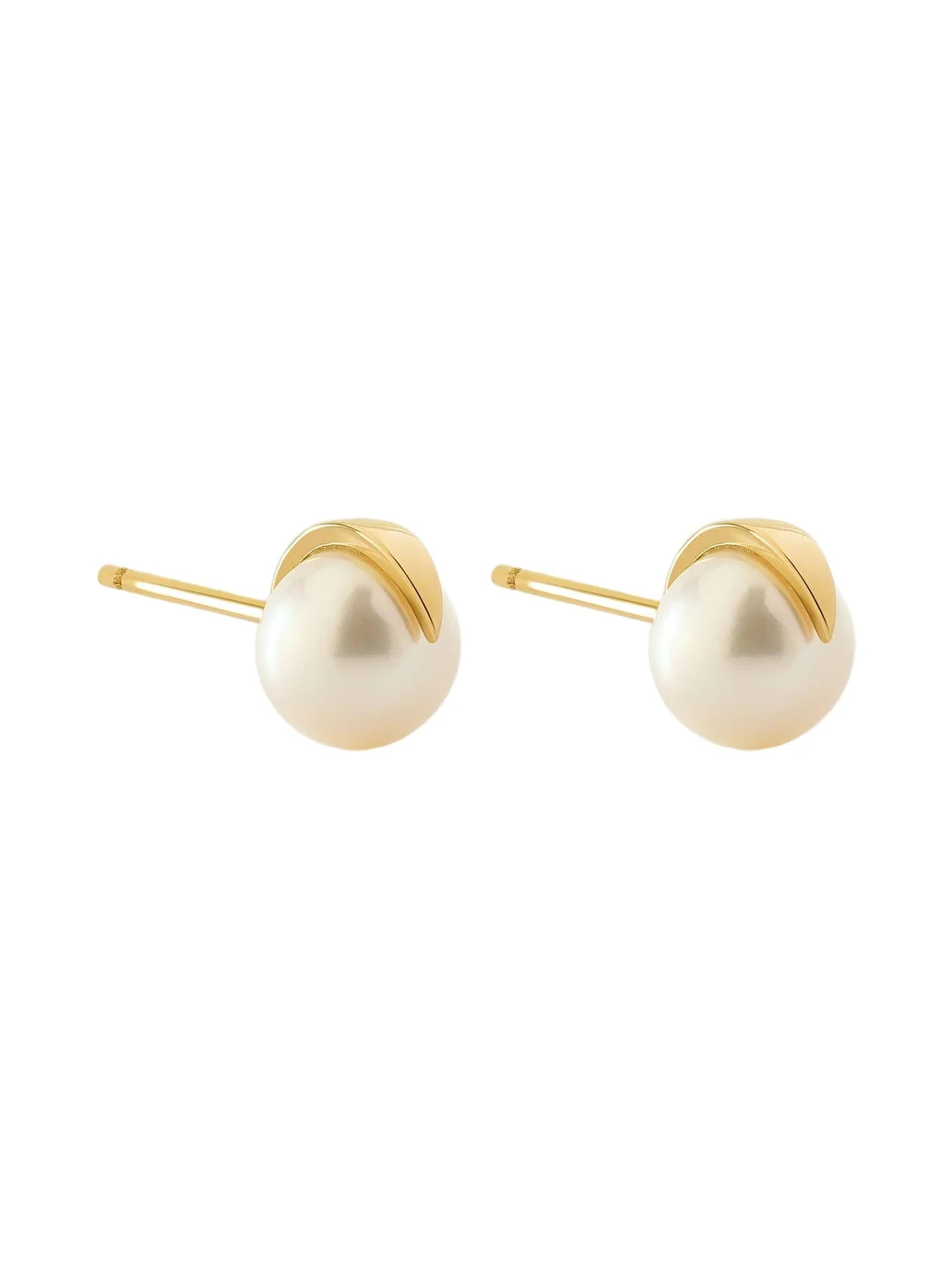Freshwater Pearl Stud White Freshwater Pearl Stud White