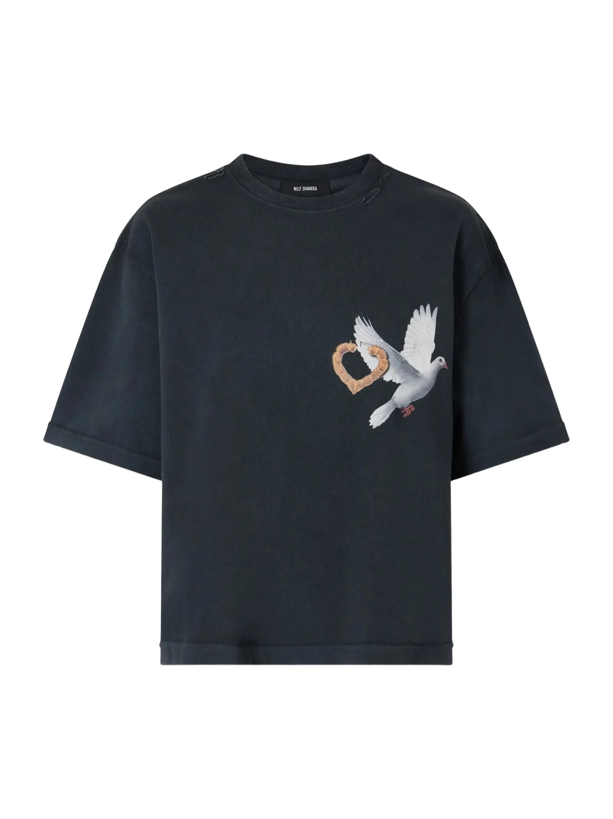 El Movimento Brava Distressed Printed Cotton-jersey T-shirt El Movimento Brava Distressed Printed Cotton-jersey T-shirt