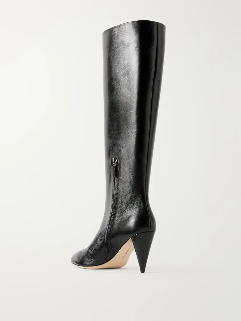 Victoria Beckham Maverick 80 Leather Knee Boots | Thumbnail 3 Victoria Beckham Maverick 80 Leather Knee Boots | Thumbnail 3