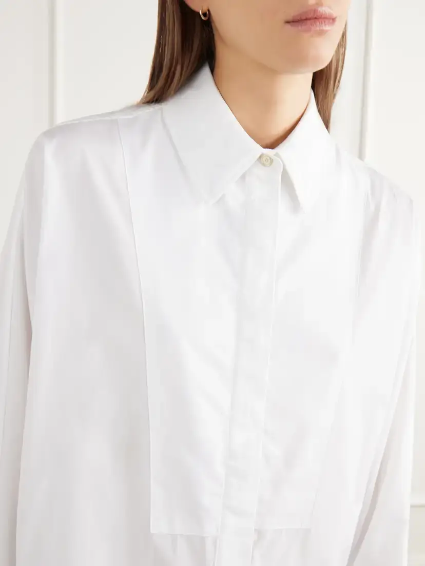RÙADH The Dover Tux Organic Cotton-poplin Shirt | Thumbnail 5 RÙADH The Dover Tux Organic Cotton-poplin Shirt | Thumbnail 5
