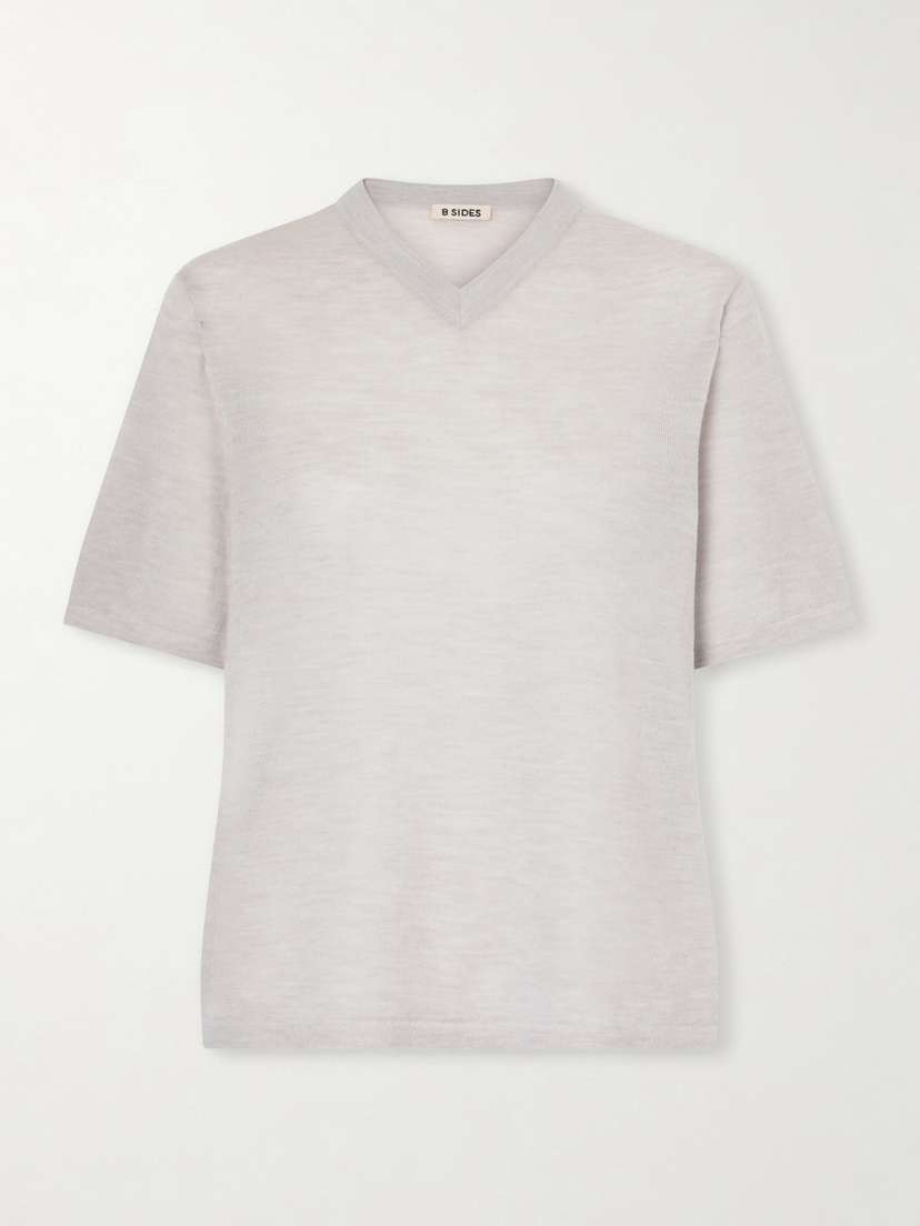 B SIDES Merino Wool T-shirt
