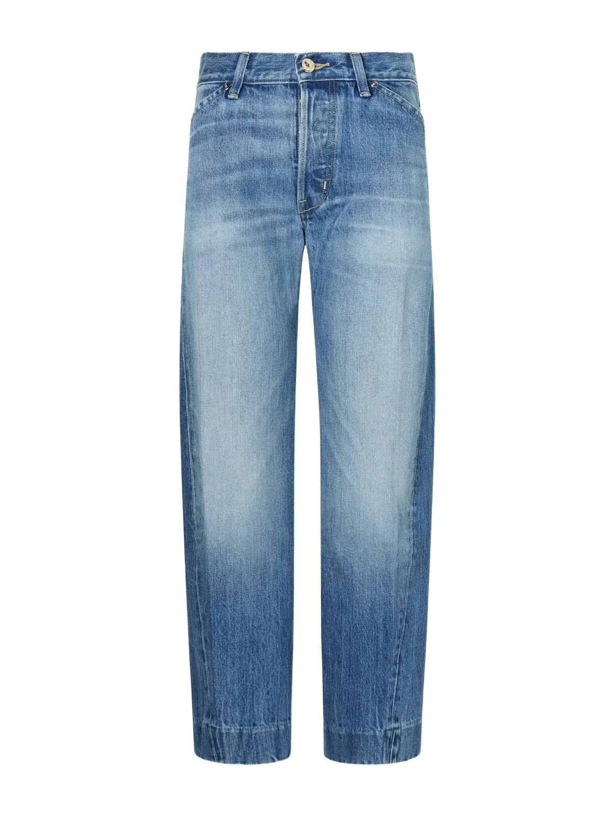 The Bijou Cropped Recycled Low-rise Straight-leg Jeans
