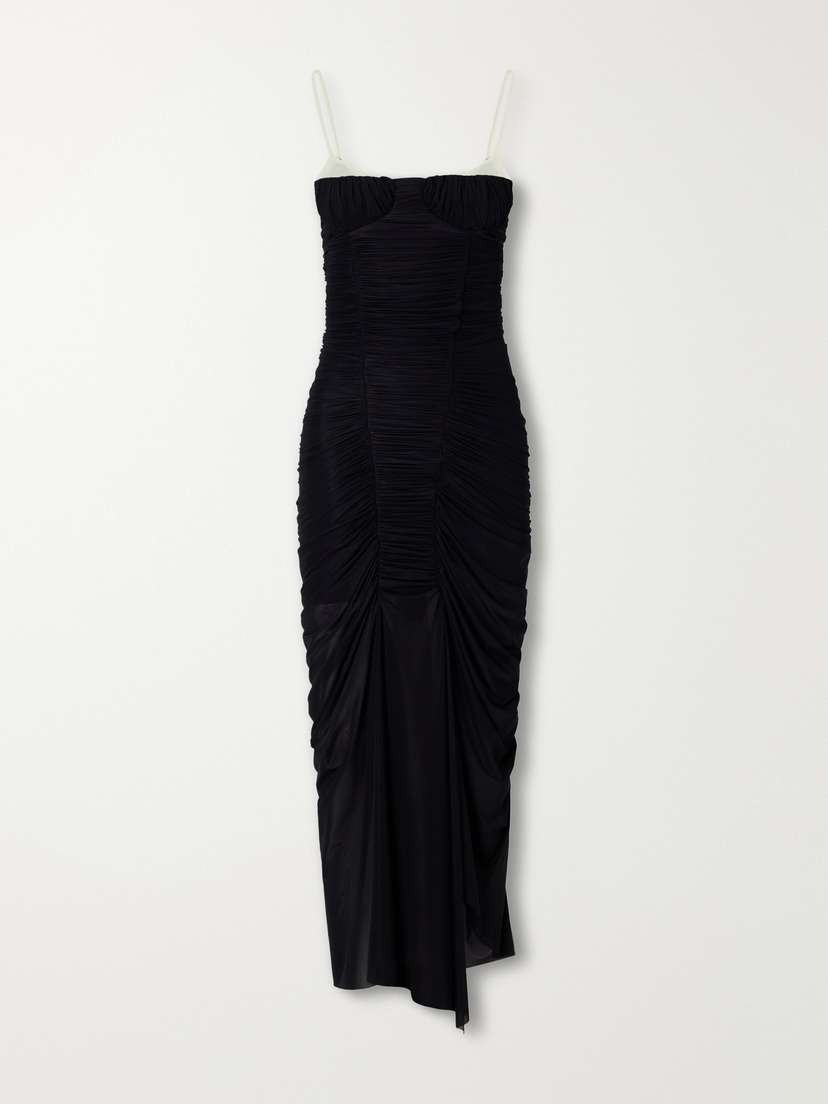 Liturgia Ruched Jersey Maxi Dress