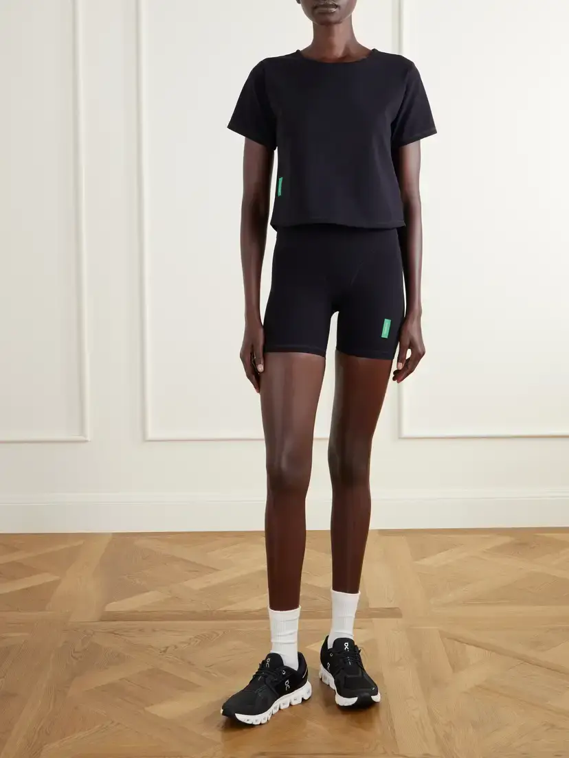 District Vision Logo-appliquéd 5'' Stretch-knit Shorts | Thumbnail 2 District Vision Logo-appliquéd 5'' Stretch-knit Shorts | Thumbnail 2