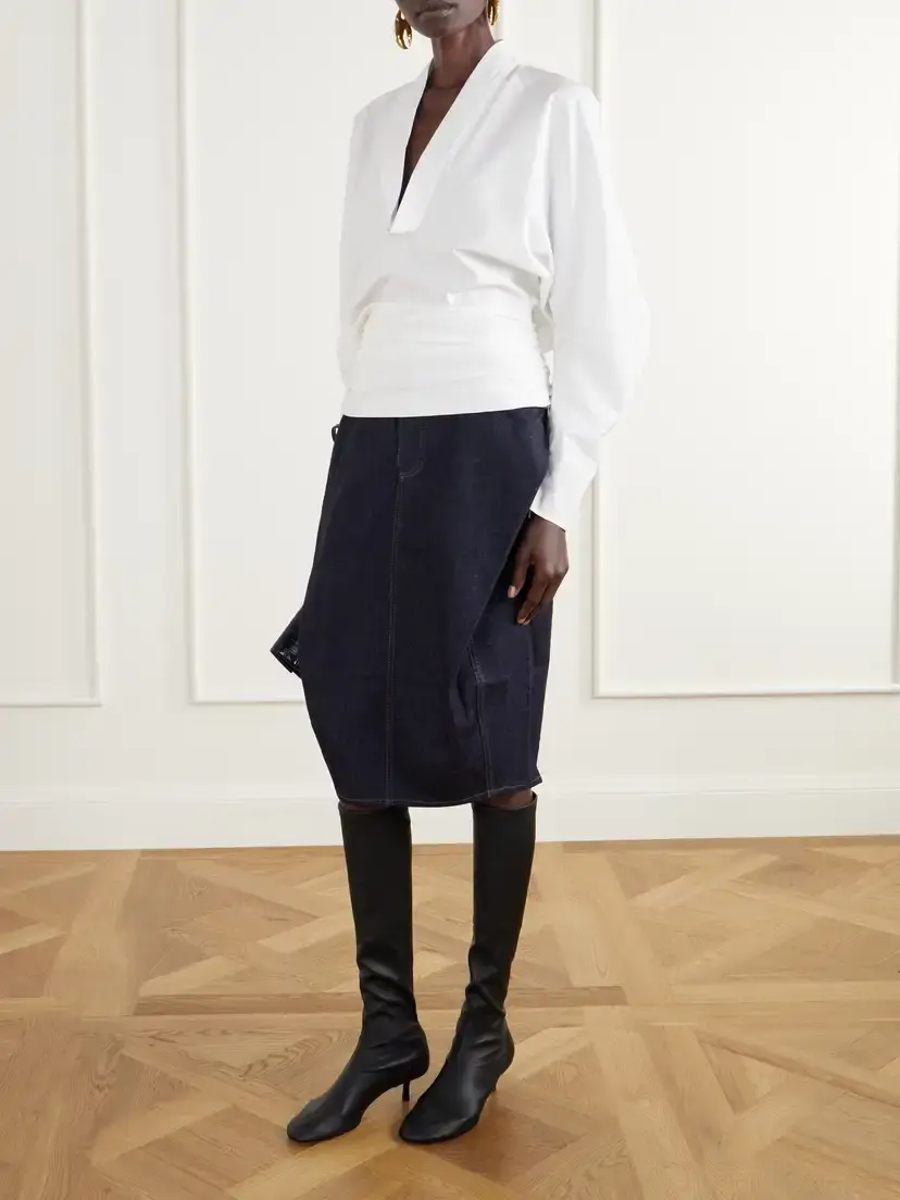 Jacquemus Collant 45 Leather Knee Boots | Thumbnail 4 Jacquemus Collant 45 Leather Knee Boots | Thumbnail 4