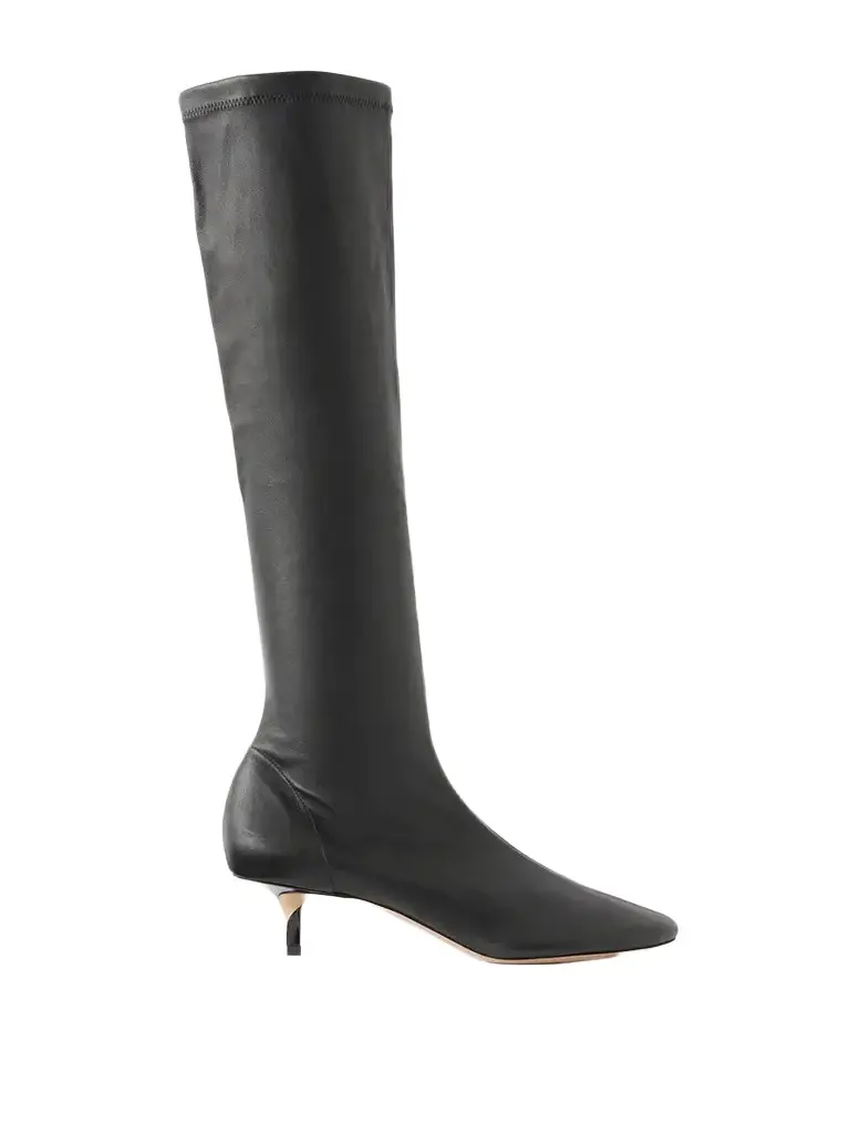 Jacquemus Collant 45 Leather Knee Boots