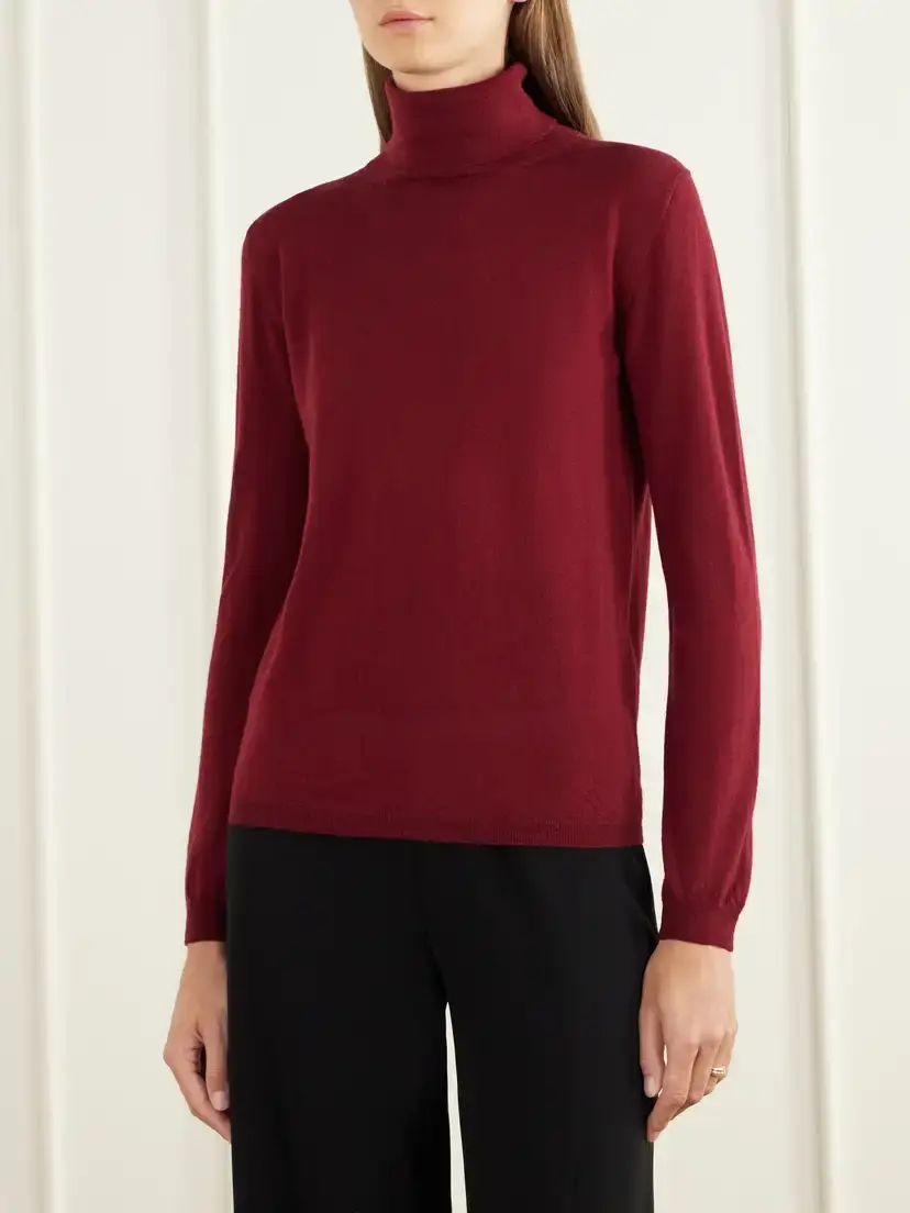 Giuliva Heritage The Arianna Wool Turtleneck Sweater | Thumbnail 3 Giuliva Heritage The Arianna Wool Turtleneck Sweater | Thumbnail 3