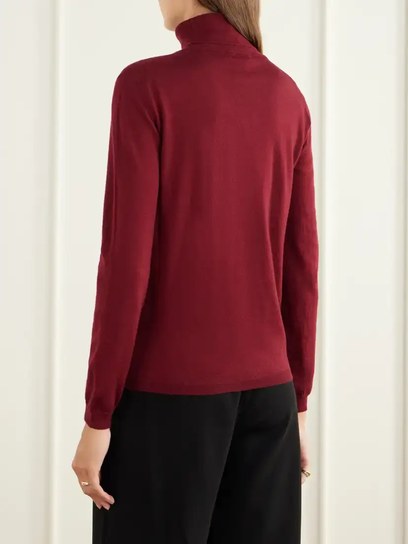 Giuliva Heritage The Arianna Wool Turtleneck Sweater | Thumbnail 4 Giuliva Heritage The Arianna Wool Turtleneck Sweater | Thumbnail 4