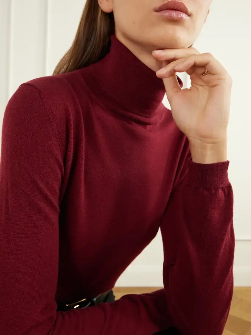 Giuliva Heritage The Arianna Wool Turtleneck Sweater | Thumbnail 5 Giuliva Heritage The Arianna Wool Turtleneck Sweater | Thumbnail 5