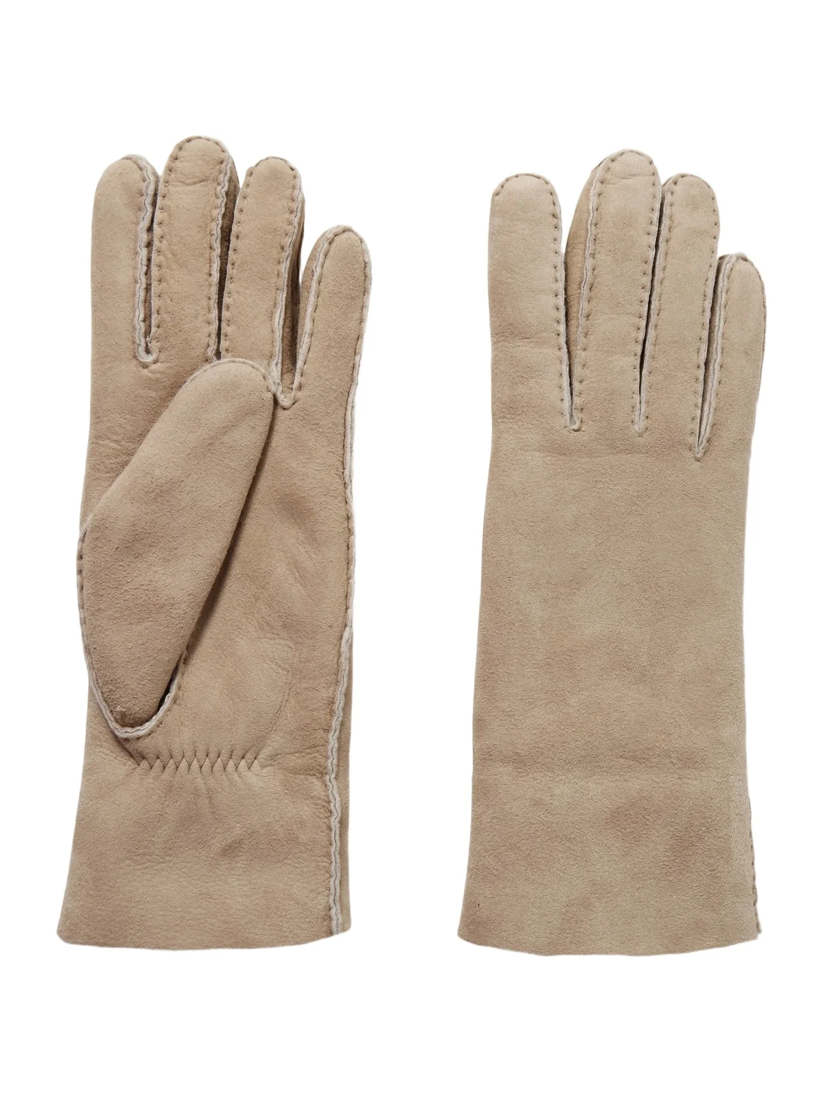 Agnelle Denise Shearling Gloves