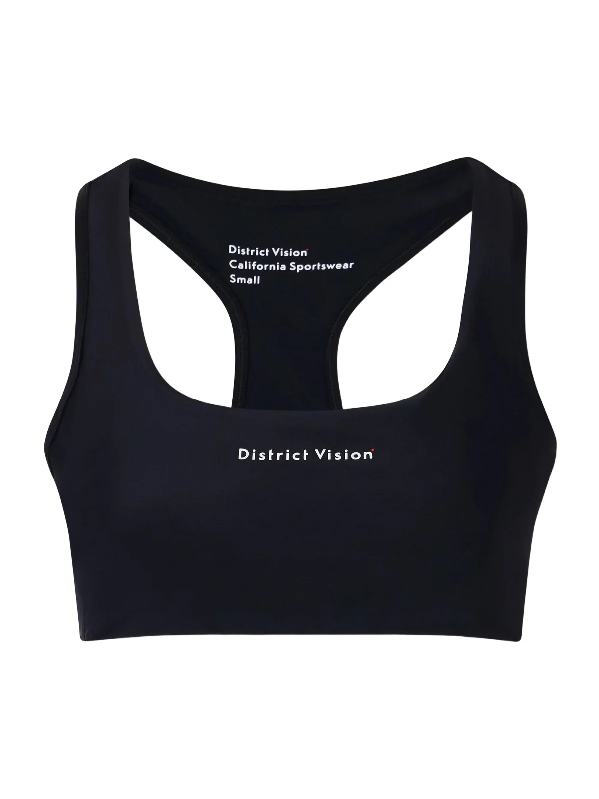 District Vision Logo-appliquéd Jersey Medium Support Sports Bra