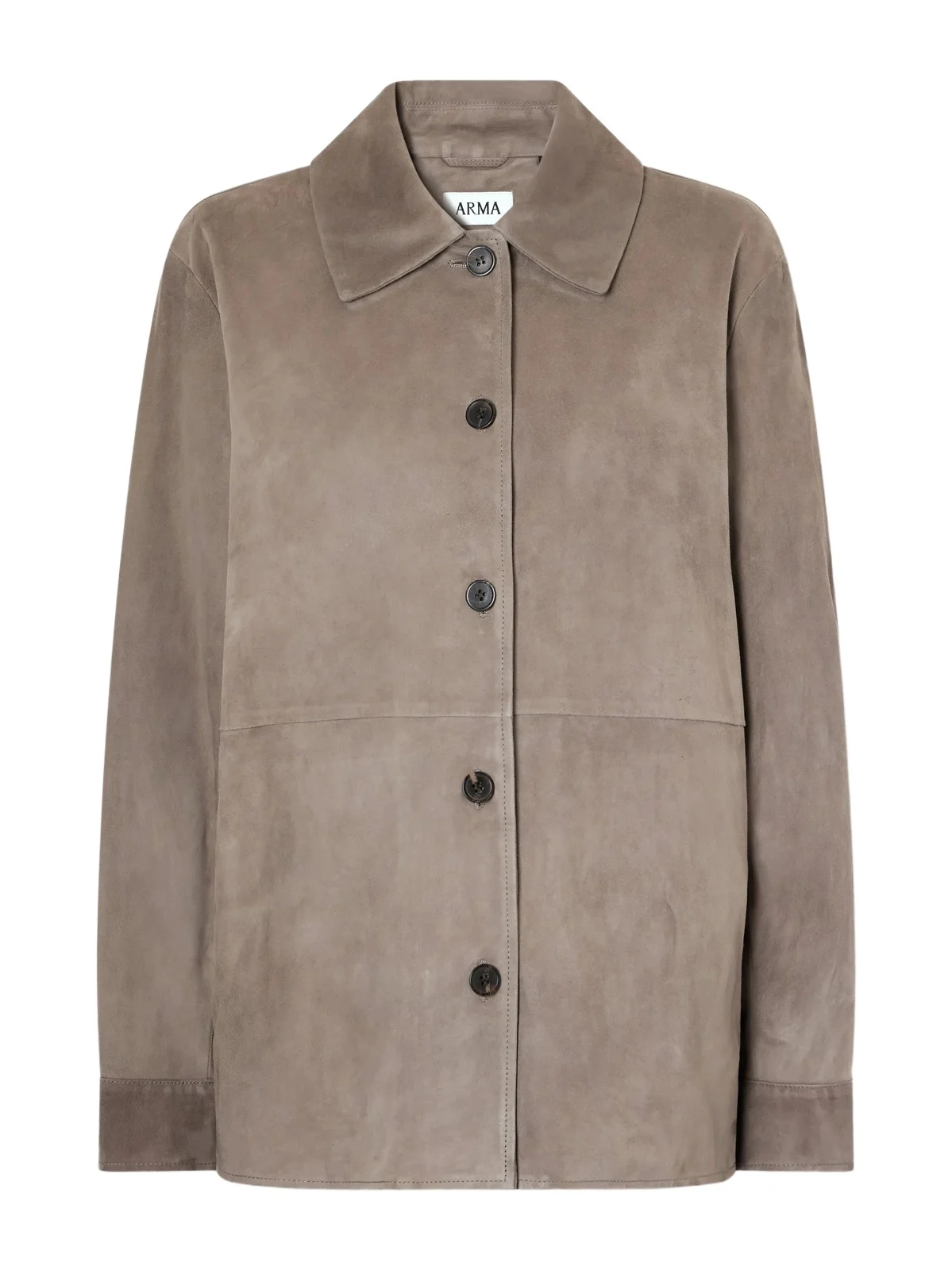 ARMA Vicky Paneled Suede Jacket
