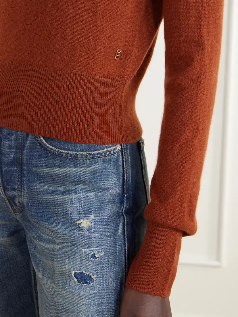 ÉTERNE Vance Cashmere Polo Sweater | Thumbnail 5 ÉTERNE Vance Cashmere Polo Sweater | Thumbnail 5