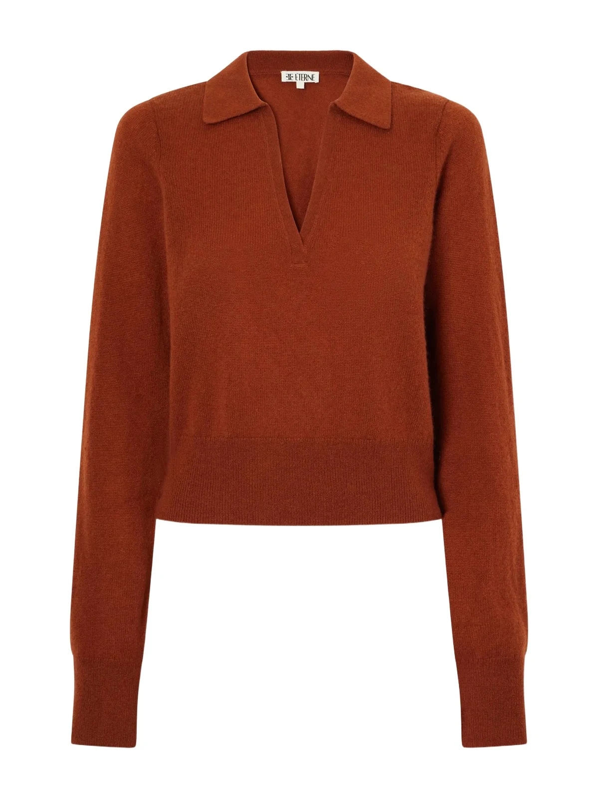 Vance Cashmere Polo Sweater