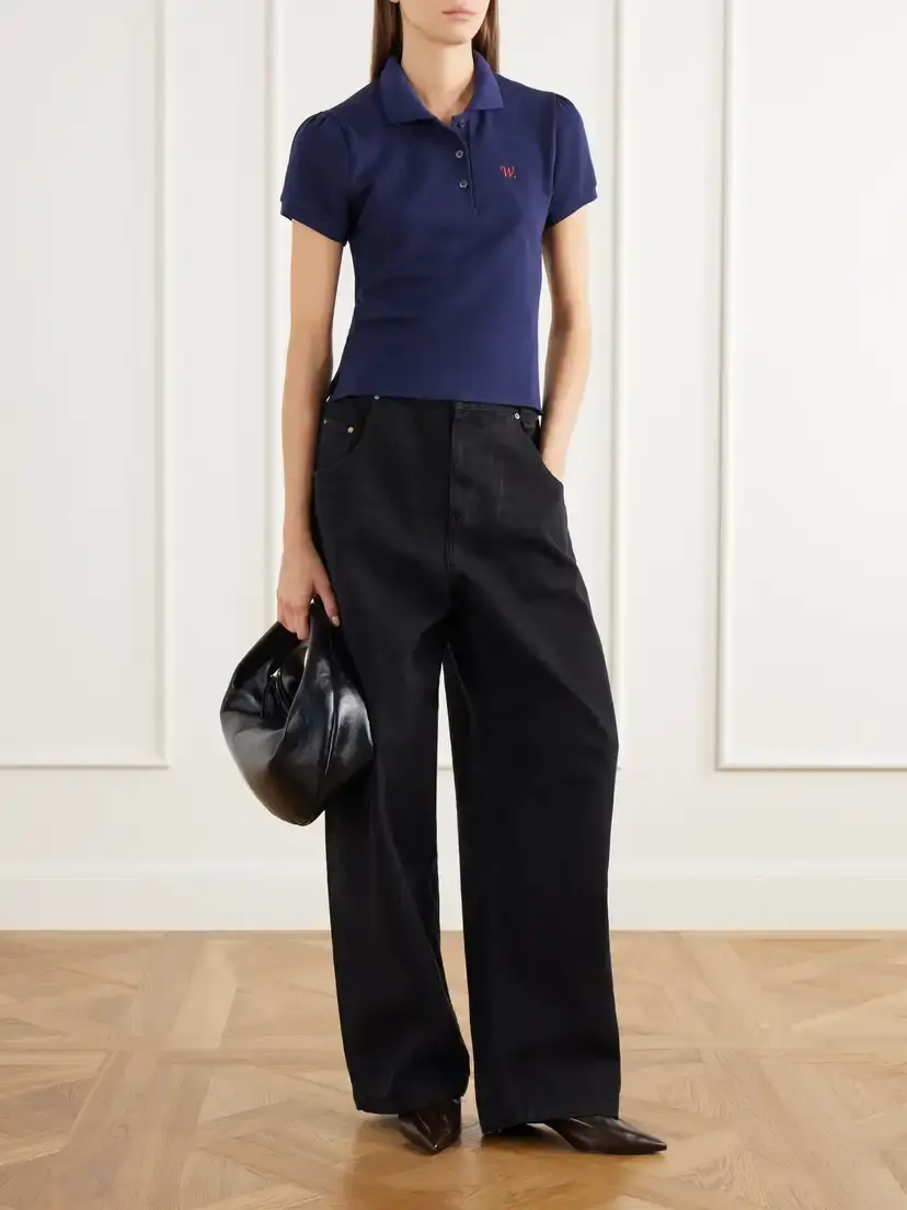 Willy Chavarria Bad Girl Faded Mid-rise Wide-leg Jeans | Thumbnail 2 Willy Chavarria Bad Girl Faded Mid-rise Wide-leg Jeans | Thumbnail 2
