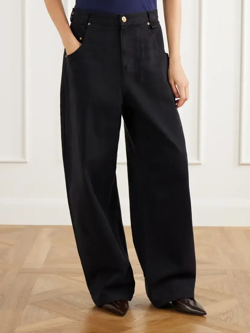 Willy Chavarria Bad Girl Faded Mid-rise Wide-leg Jeans | Thumbnail 3 Willy Chavarria Bad Girl Faded Mid-rise Wide-leg Jeans | Thumbnail 3