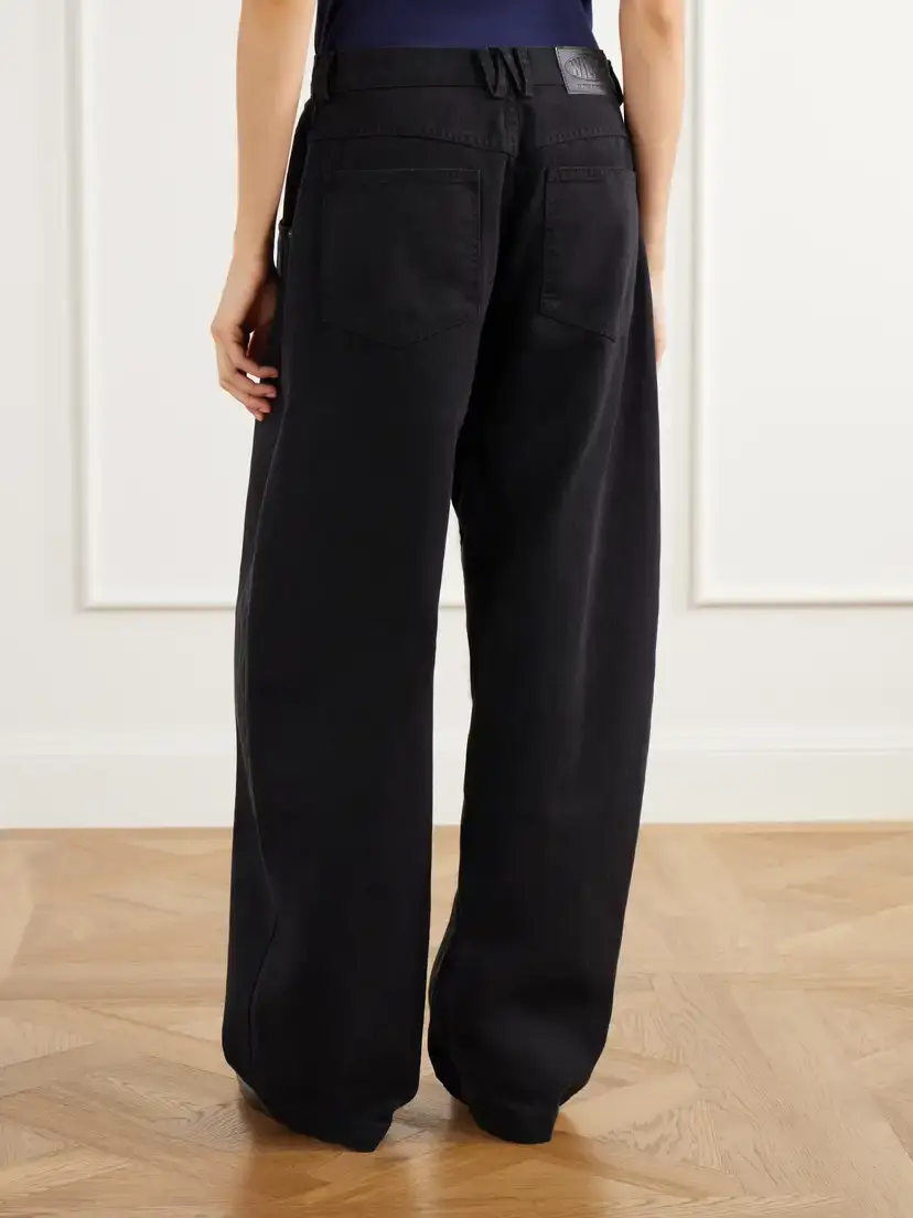 Willy Chavarria Bad Girl Faded Mid-rise Wide-leg Jeans | Thumbnail 4 Willy Chavarria Bad Girl Faded Mid-rise Wide-leg Jeans | Thumbnail 4