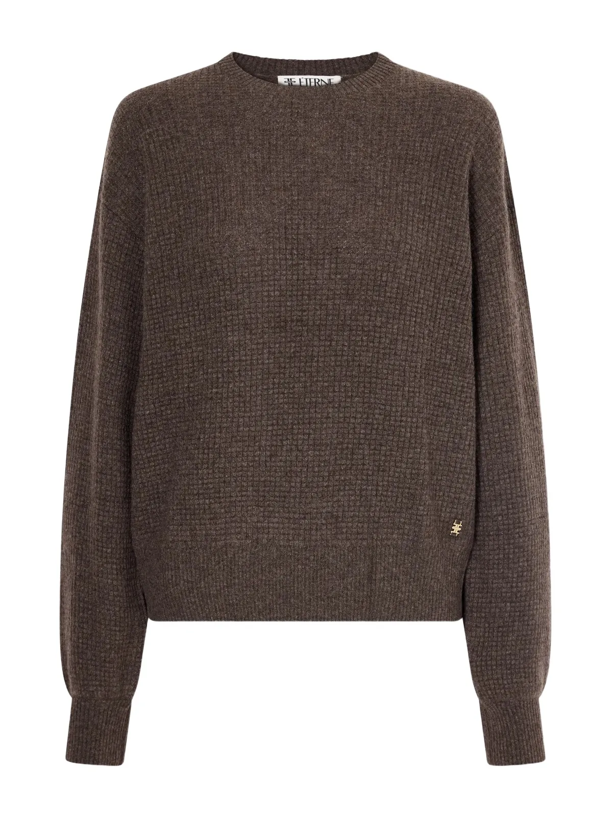 Brock Waffle-knit Cashmere Sweater