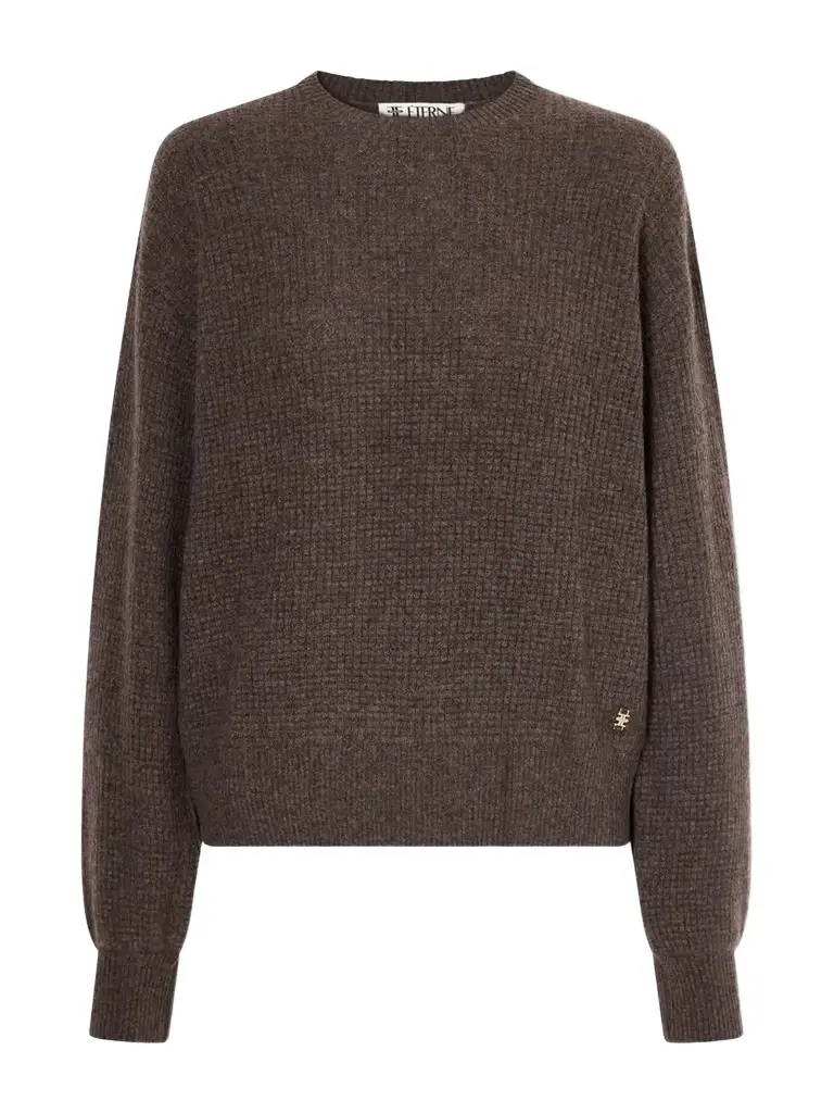 Brock Waffle-knit Cashmere Sweater Brock Waffle-knit Cashmere Sweater