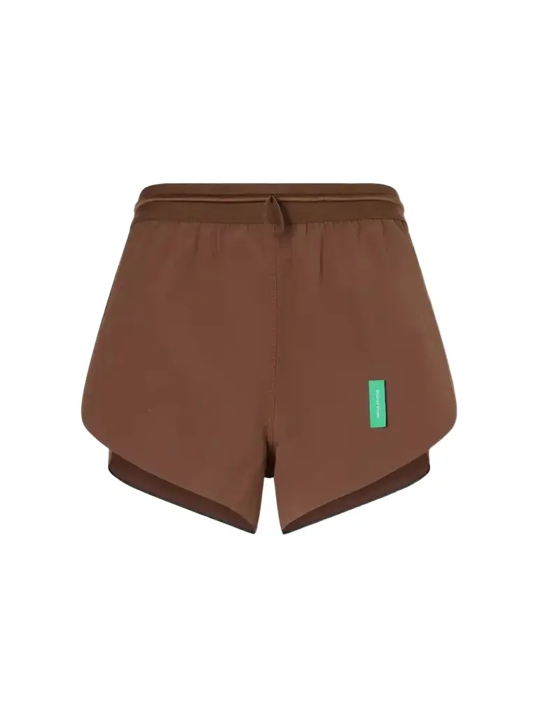 District Vision Split Logo-appliquéd 2'' Two-way Stretch Shell Running Shorts