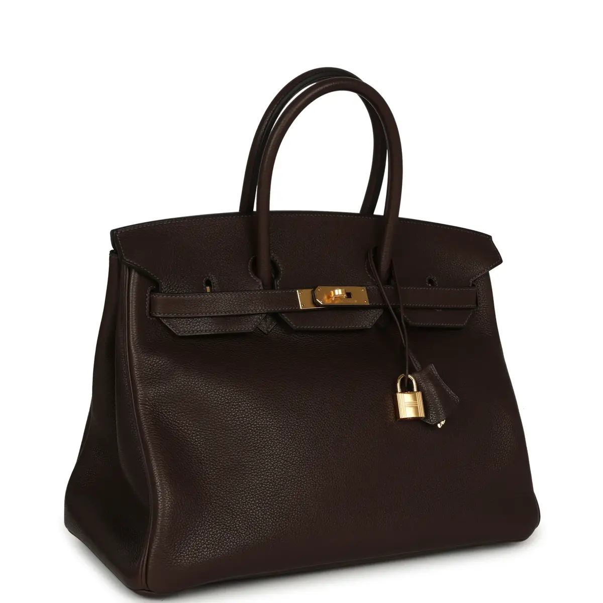 HERMÈS Hermes Birkin 35 Ebene Barenia Faubourg Gold Hardware | Thumbnail 2 HERMÈS Hermes Birkin 35 Ebene Barenia Faubourg Gold Hardware | Thumbnail 2