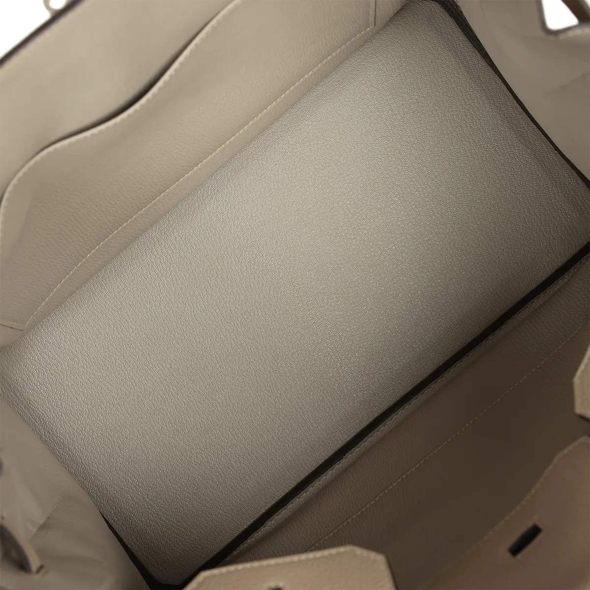 HERMÈS Hermes Birkin 35 Gris Tourterelle Togo Palladium Hardware | Thumbnail 8 HERMÈS Hermes Birkin 35 Gris Tourterelle Togo Palladium Hardware | Thumbnail 8
