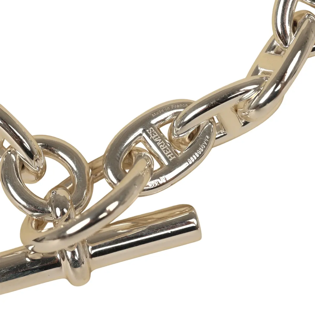 HERMÈS Hermes Chaine D'Ancre Necklace MM Sterling | Thumbnail 5 HERMÈS Hermes Chaine D'Ancre Necklace MM Sterling | Thumbnail 5