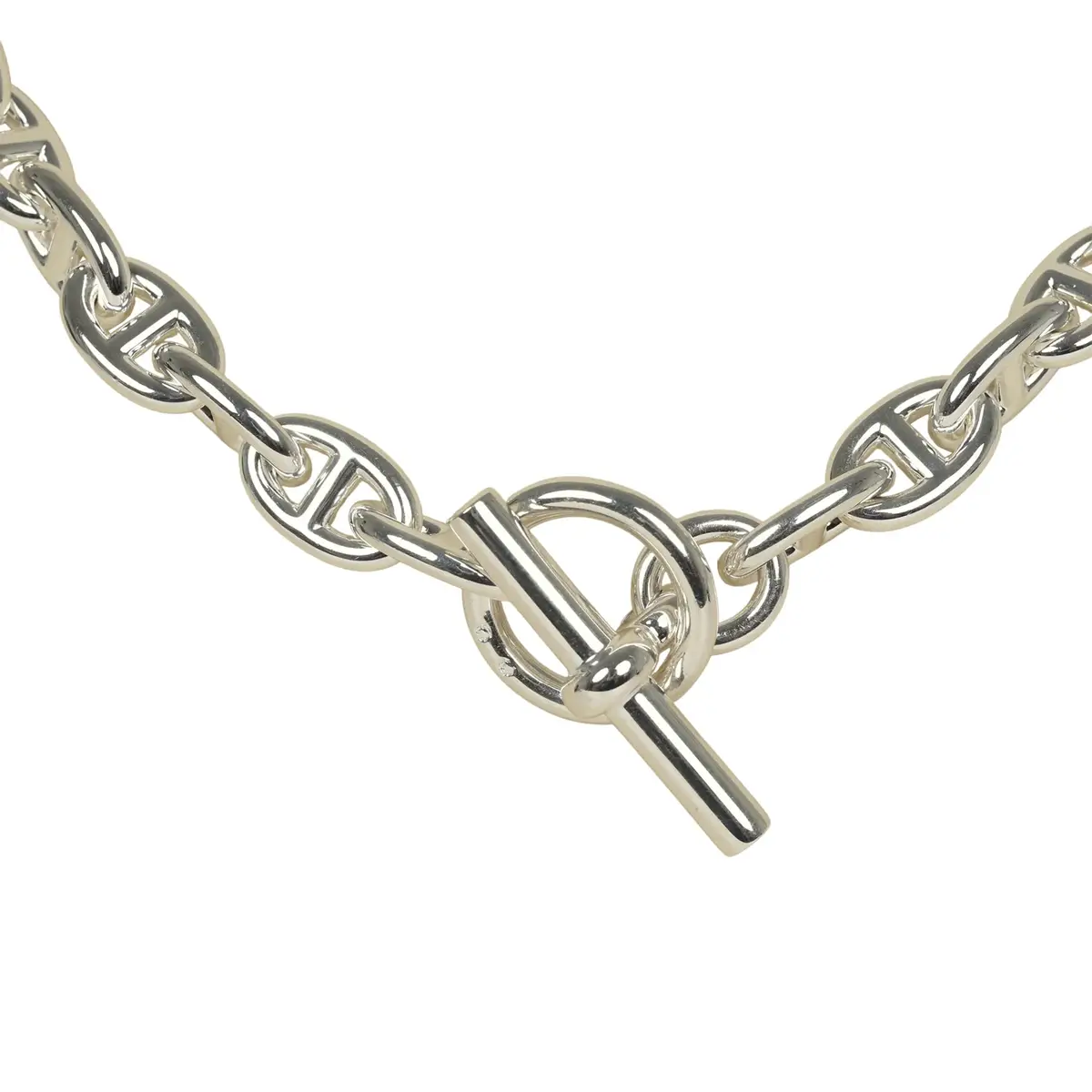 HERMÈS Hermes Chaine D'Ancre Necklace PM Sterling | Thumbnail 3 HERMÈS Hermes Chaine D'Ancre Necklace PM Sterling | Thumbnail 3