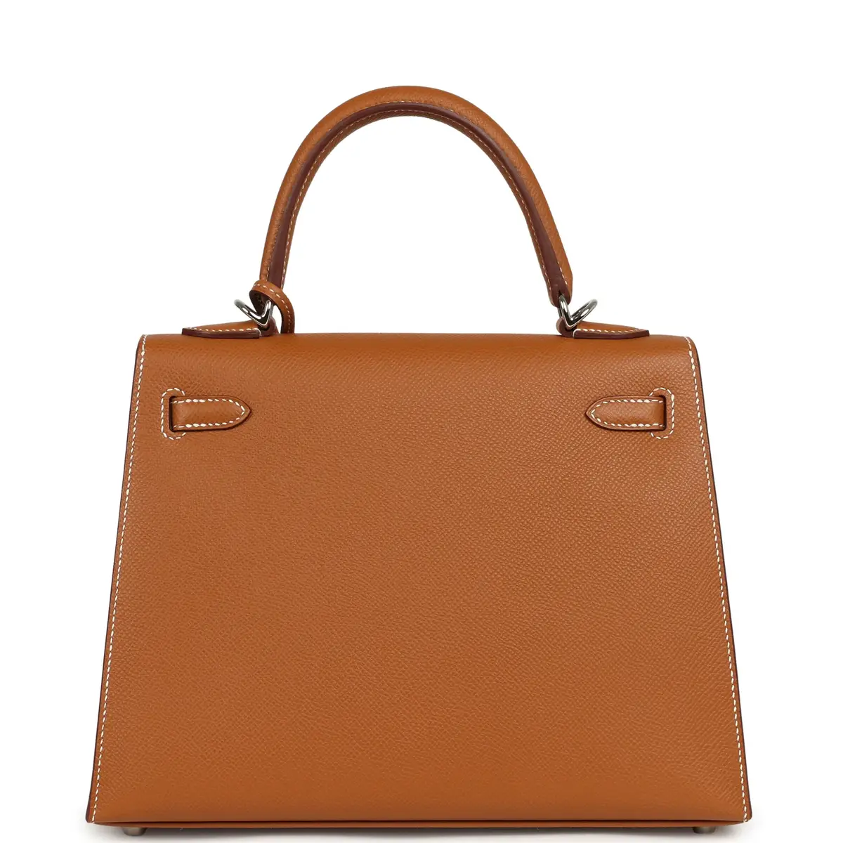 HERMÈS Hermes Kelly Sellier 25 Gold Epsom Palladium Hardware | Thumbnail 4 HERMÈS Hermes Kelly Sellier 25 Gold Epsom Palladium Hardware | Thumbnail 4